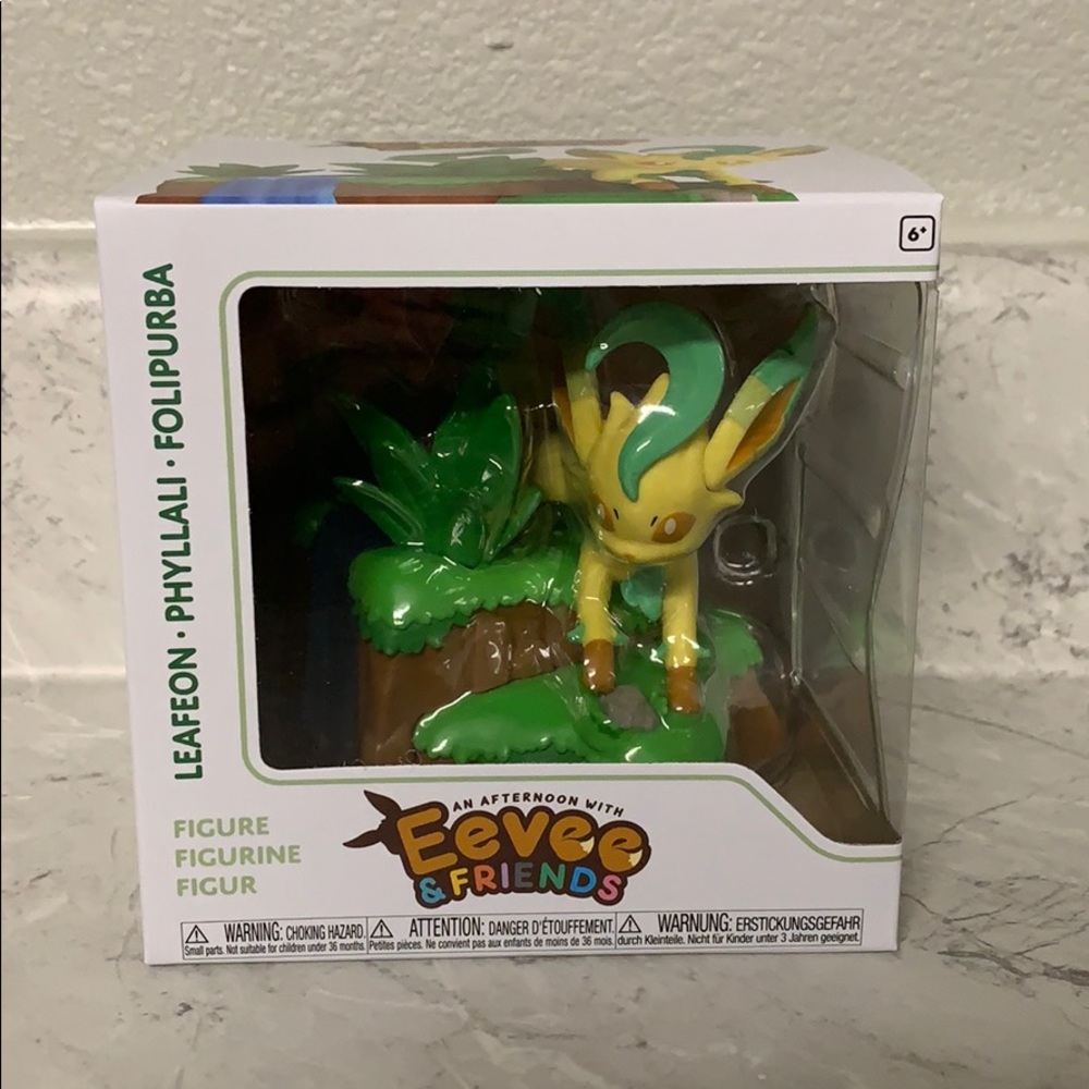 Leafeon Pokémon Eevee and Friends Funko